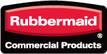 Rubbermaid logo voor het product baby verzorgingstafel 