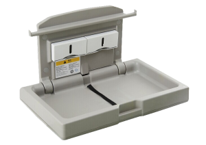 Robuuste ruimtebesparende babytafel (opklapbaar)