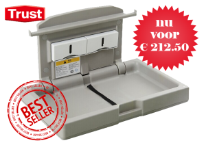 robuuste ruimtebesparende babytafel (opklapbaar)