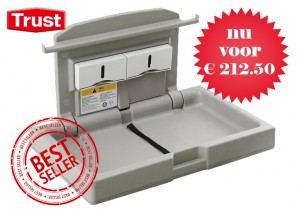 robuuste ruimtebesparende babytafel (opklapbaar)