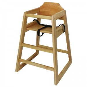 Traditionele,robuuste kinderstoel