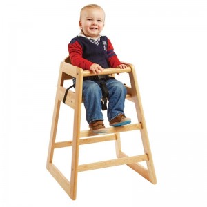 Houten kinderstoel met een zithoogte van 50 cm