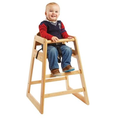 Houten kinderstoel met een zithoogte van 50 cm