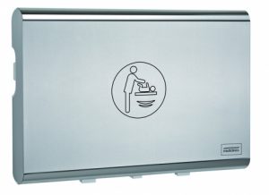 robuuste RVS babyverschoontafel van het merk mediclinics