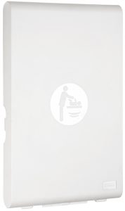 Verticale babyverschoontafel, wit
