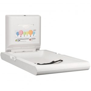 Mediclinics babyverzorgingstafel verticaal, wit