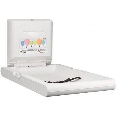 Mediclinics babyverzorgingstafel verticaal, wit